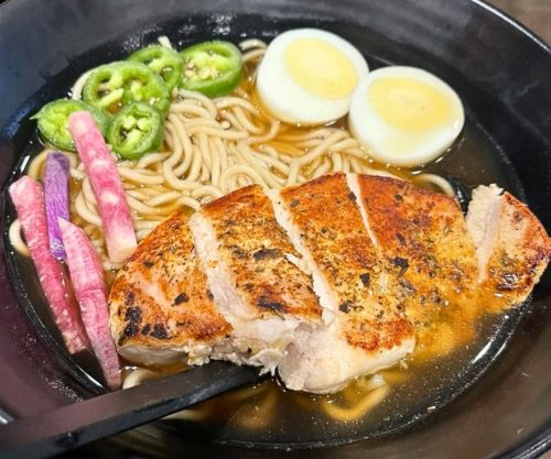 Pheasant Ramen at Jacobs Brewhouse and Grocer in Deadwood, South Dakota