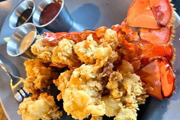 Fried Lobster at Pearl Tavern in Lee's Summit, Missouri