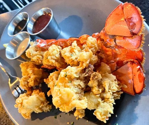 Fried Lobster at Pearl Tavern in Lee's Summit, Missouri