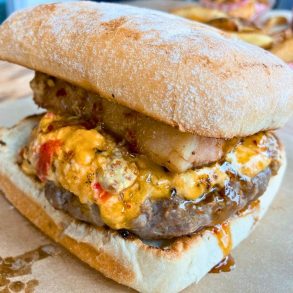 Belvis Burger at Neon Pig in Tupelo, MS