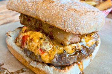 Belvis Burger at Neon Pig in Tupelo, MS