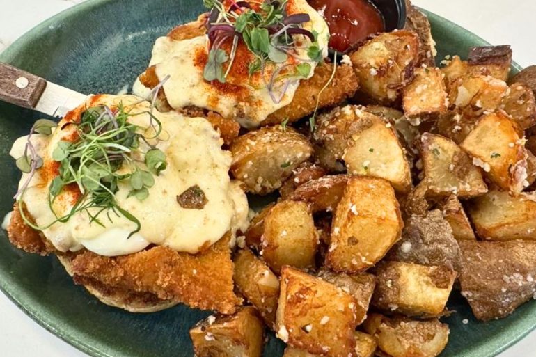 Southern Benedict at Brunch Berry in New Berlin, Wisconsin