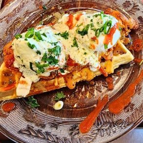 Hot Chicken Eggs Benedict at Goodness Gracious in Murfreesboro, TN