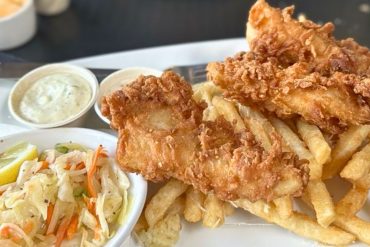 Fish and Chips at Block 15 Brewing in Corvallis, Oregon
