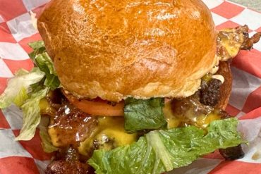 Billy's Ultimate Bacon Cheeseburger at Burger Billy’s Joint in Arlington, Virginia