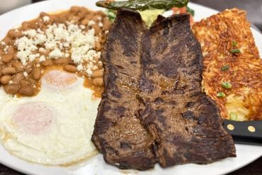 Carne Asada Breakfast at Sparks Coffee Shop in Sparks, Nevada