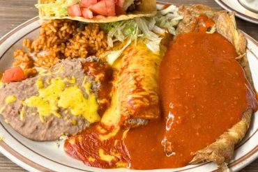 Miguel's Delight at Jerry's Cafe in Gallup, New Mexico