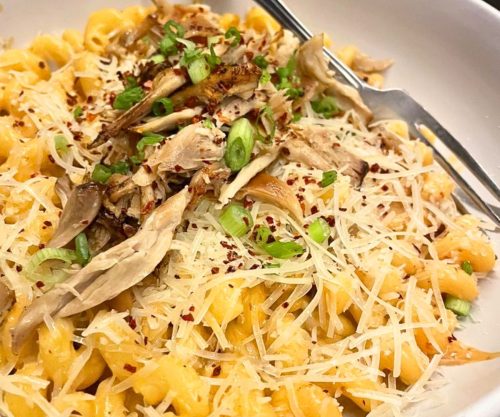 Chipotle Chicken Pasta at Block 15 Brewing in Corvallis, Oregon