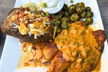 Carpet Bagger Catfish at Crawdaddy's in Cookeville, Tennessee