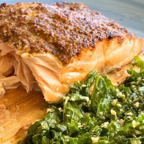 Cedar Plank Salmon at Beach House in Pompano Beach, FL