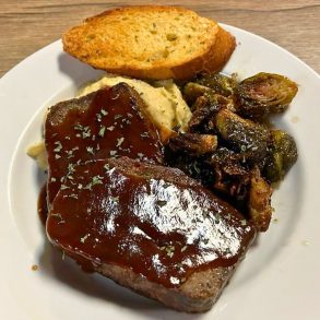 Homemade Meatloaf at Black Mountain Bistro and Bar in Bullhead City, Arizona