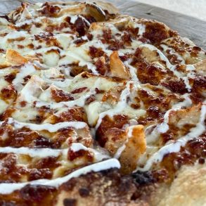 Galaxy Ranch Pizza at Hop Station Craft Bar in Mishawaka, Indiana