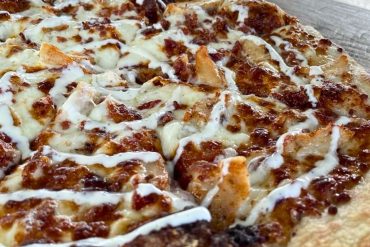 Galaxy Ranch Pizza at Hop Station Craft Bar in Mishawaka, Indiana
