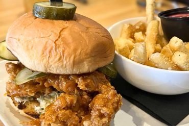 Fried Chicken Sandwich at Cribbs Kitchen in Spartanburg, SC