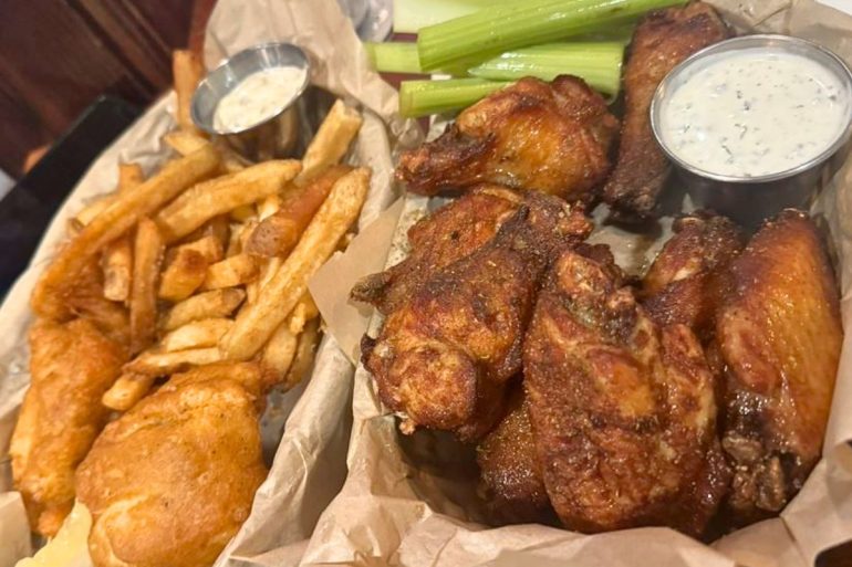 food at Skagway Brewing Company in Skagway, AK
