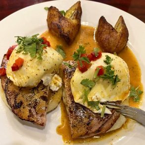 Bodega Benedict at Bodega 1205 in Columbus, Georgia