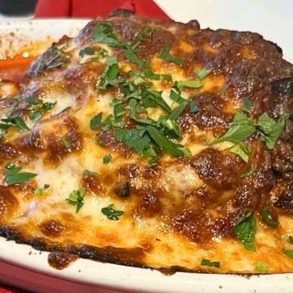 Lenny's Lasagna at Marcolino's Italia Restaurant in Reno, Nevada
