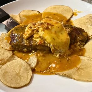 Portuguese Steak at La Familia Restaurant in Taunton, MA