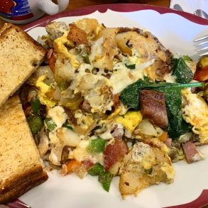 Sal Maglie Breakfast at Marketside Restaurant in Niagara Falls, NY