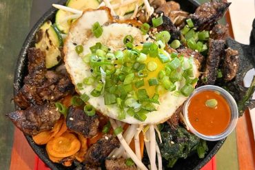 Korean Bibimbap at Street in Portsmouth, New Hampshire