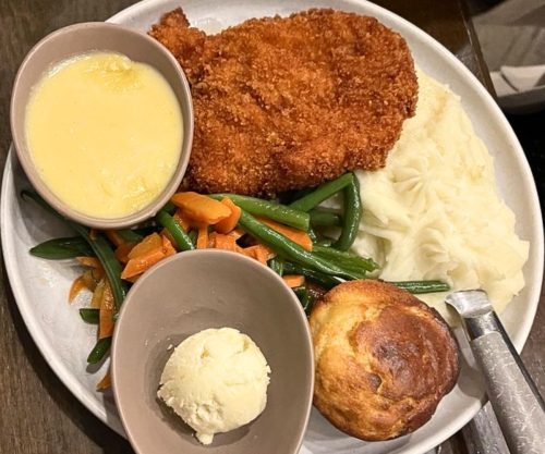 Amish Chicken at Parkside 23 in Brookfield, Wisconsin