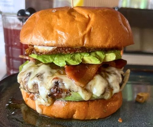 Sonoma Burger at Sonoma Bistro in Rutherford, NJ