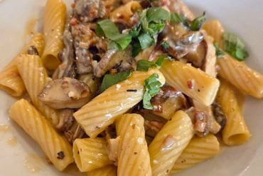 Rigatoni Porcini at Posto 22 in New Rochelle, New York