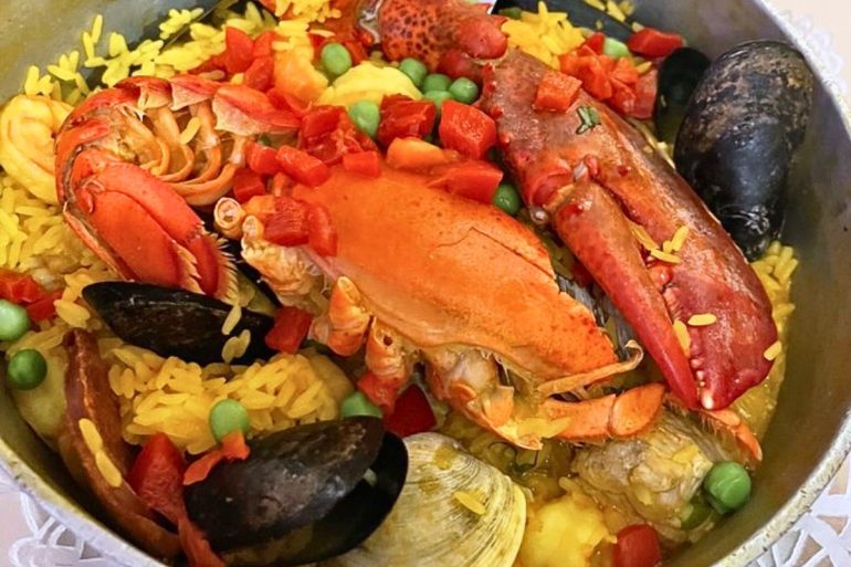 Paella Valencia at Spanish Tavern of Mountainside in Mountainside, NJ