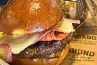 Spartan Burger at Vagabond Kitchen & Tap House in Atlantic City, New Jersey