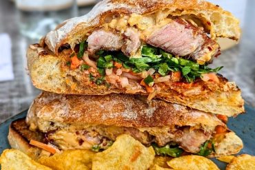 Banh Mi Sandwich at Meat & Cheese in Aspen, Colorado