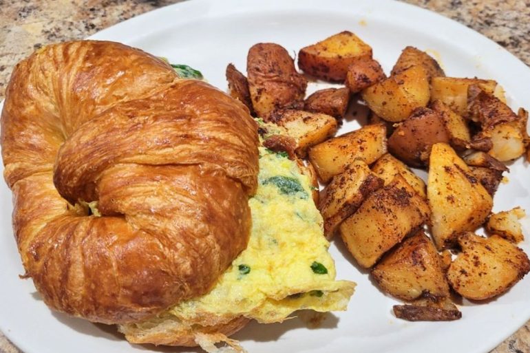 Kristof's Kroissant at Kristof's Kafe in Davie, FL