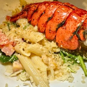 Lobster Pasta at Cahill Bistro in Edina, MN