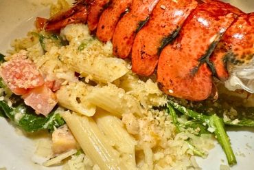 Lobster Pasta at Cahill Bistro in Edina, MN