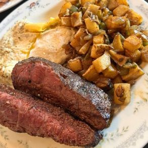 Steak and Eggs at Local Feed in Georgetown, Kentucky