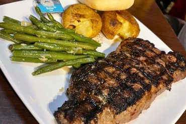 NY Strip at Show Stoppers in Lincoln, Nebraska