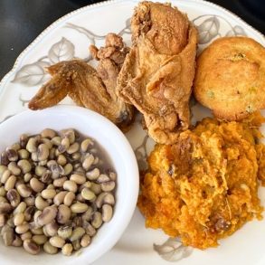 Fried Chicken at Jean's in Meridian, MS