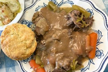 Grammie's Pot Roast at Julia Belle's in Florence, South Carolina