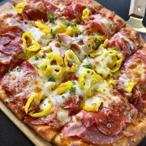 Italian Stallion Pizza at The Brick Oven Bistro in Sandusky, Ohio