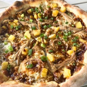 Luau Pizza at Kai Eats + Drinks in Kailua-Kona, Hawaii