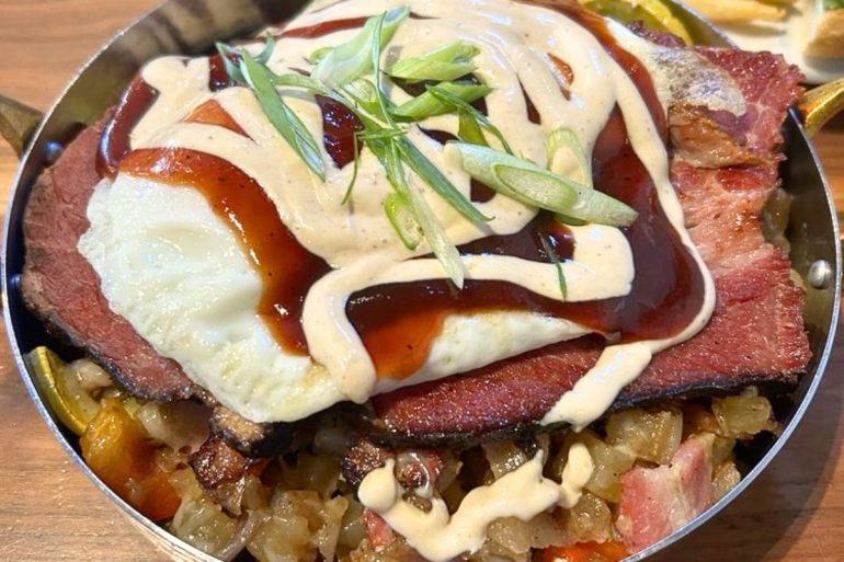 Brisket Hash Bowl at Darlene's in Orland Park, Illinois