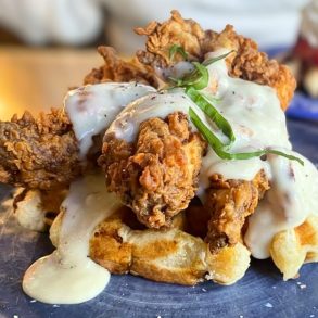 Waffles & Chicken at Waffle Me Up in Boise, Idaho