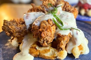Waffles & Chicken at Waffle Me Up in Boise, Idaho
