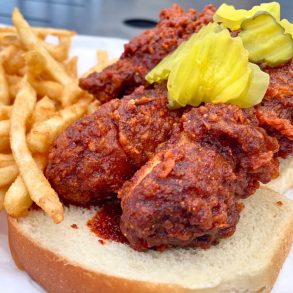 NM Hot Chicken at Nexus Brewery and Restaurant in Albuquerque, NM