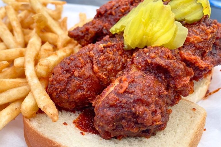 NM Hot Chicken at Nexus Brewery and Restaurant in Albuquerque, NM