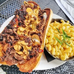 Cheesesteak Hoagie at Jack Rabbit in Buffalo, New York