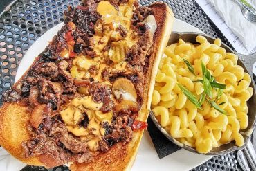 Cheesesteak Hoagie at Jack Rabbit in Buffalo, New York