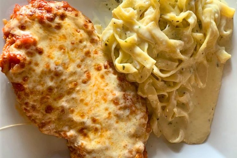 Chicken Parm at Luigi’s Italian Grill in Madison, Alabama