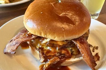 Western Bacon Burger at New State Burgers & Spirits in Oklahoma City, Oklahoma