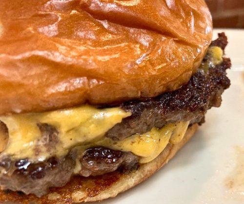Cheeseburger at New State Burgers & Spirits in Oklahoma City, OK