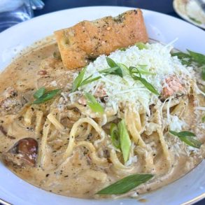 Cajun Seafood Linguini at Italianesque in Nampa, Idaho